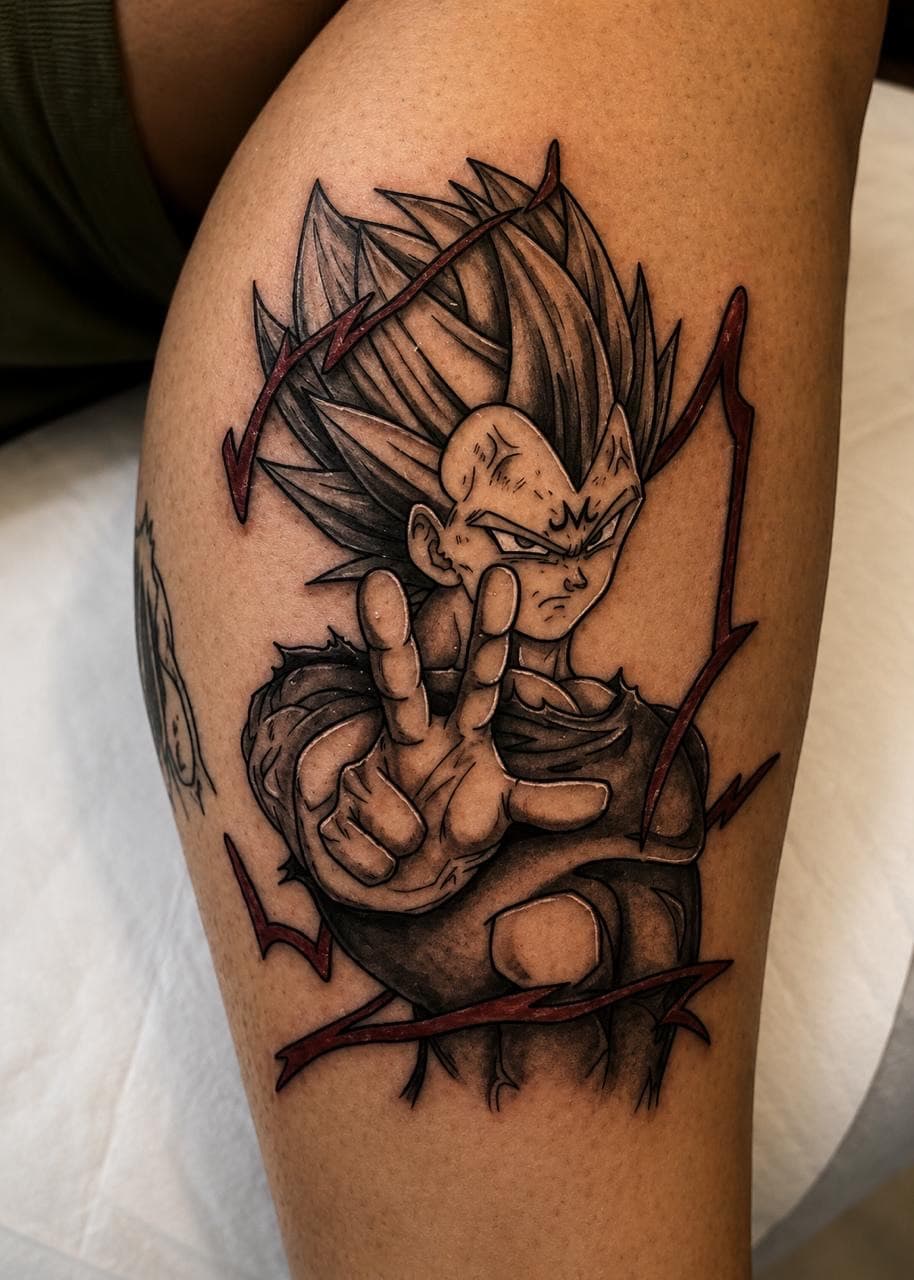 Custom fine line tattoo - floral design on arm
